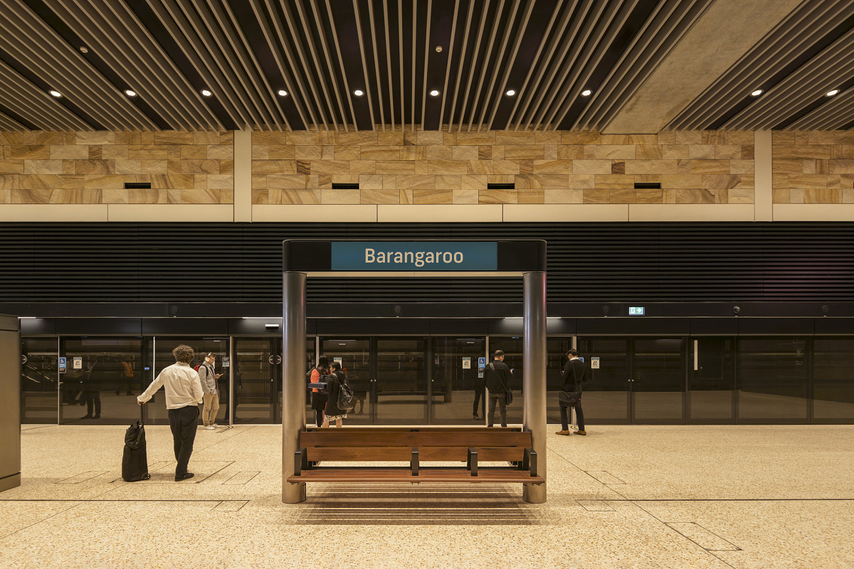 Métro de Sydney – Station Barangaroo