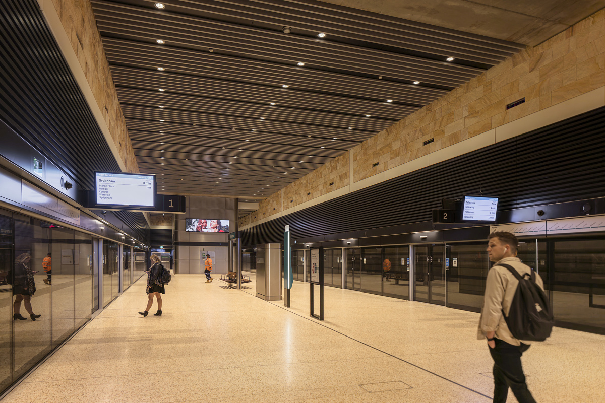 Métro de Sydney – Station Barangaroo