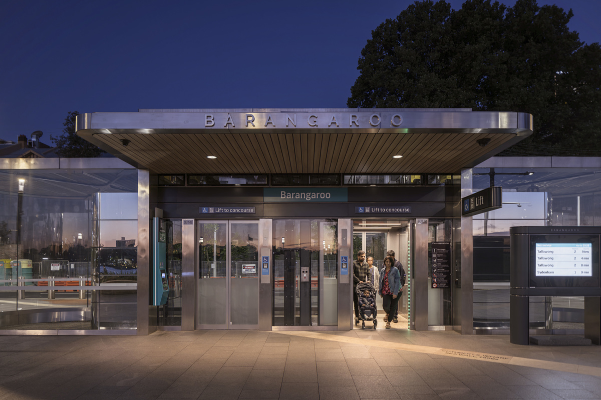 Métro de Sydney – Station Barangaroo