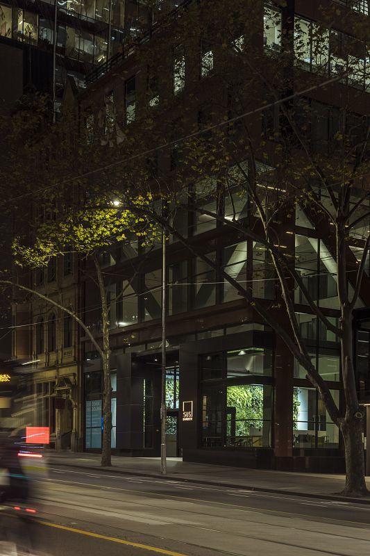 The foyer of 565 Bourke Street, Melbourne 