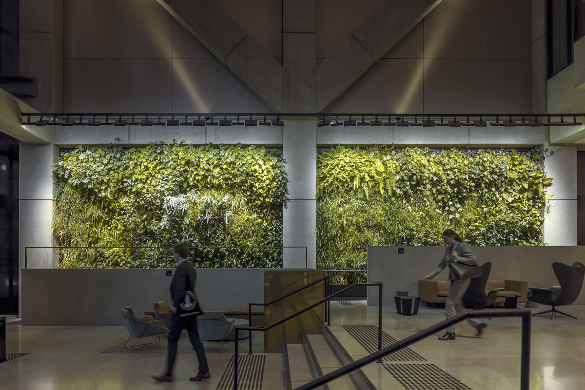 The foyer of 565 Bourke Street, Melbourne 