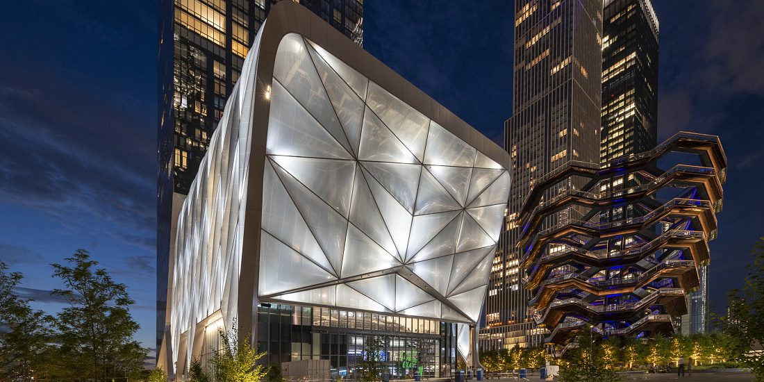 LED light Project The Shed/Hudson Yards