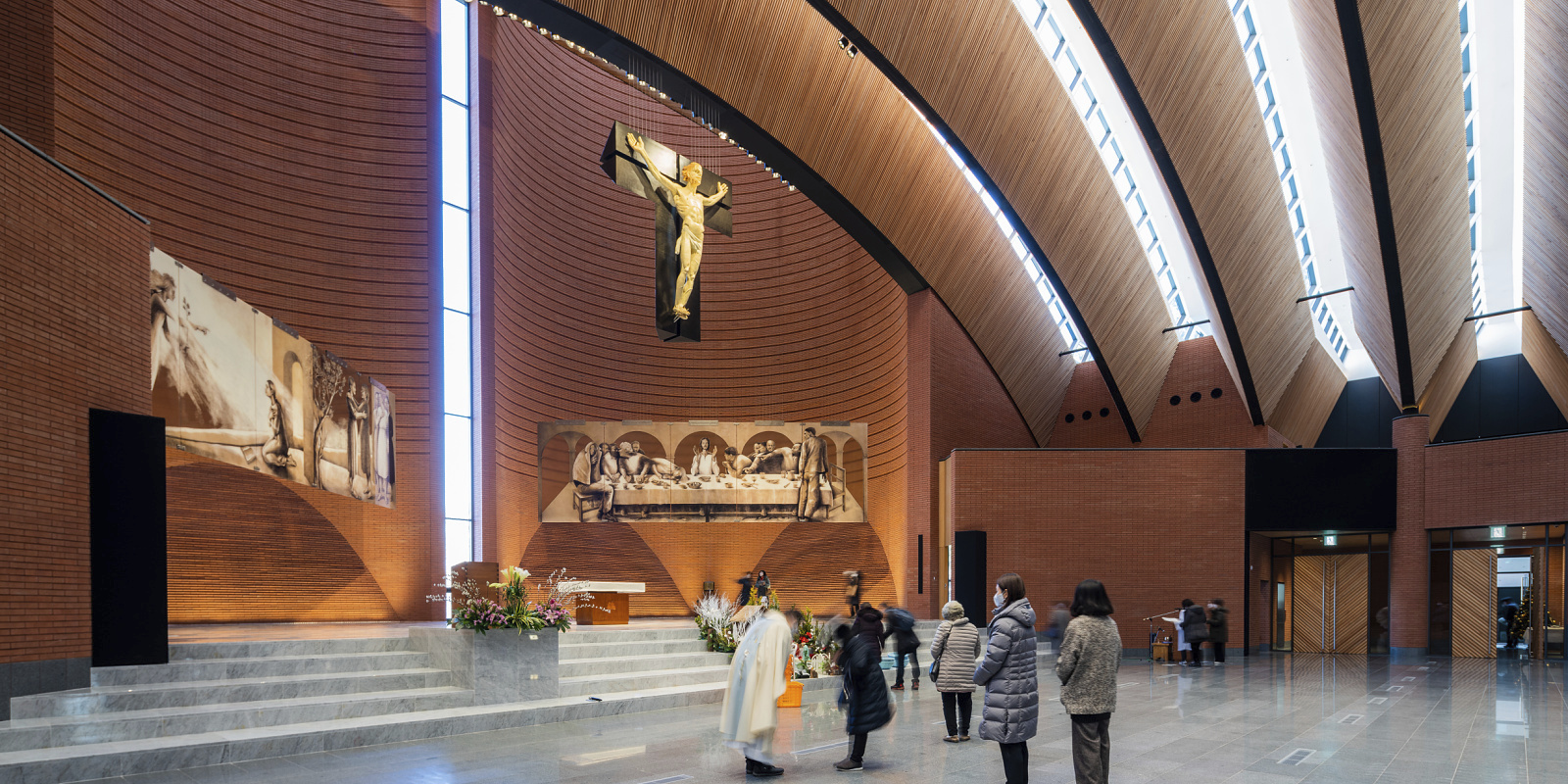 Il santuario di Nostra Signora del Rosario di Namyang / Seoul, Corea