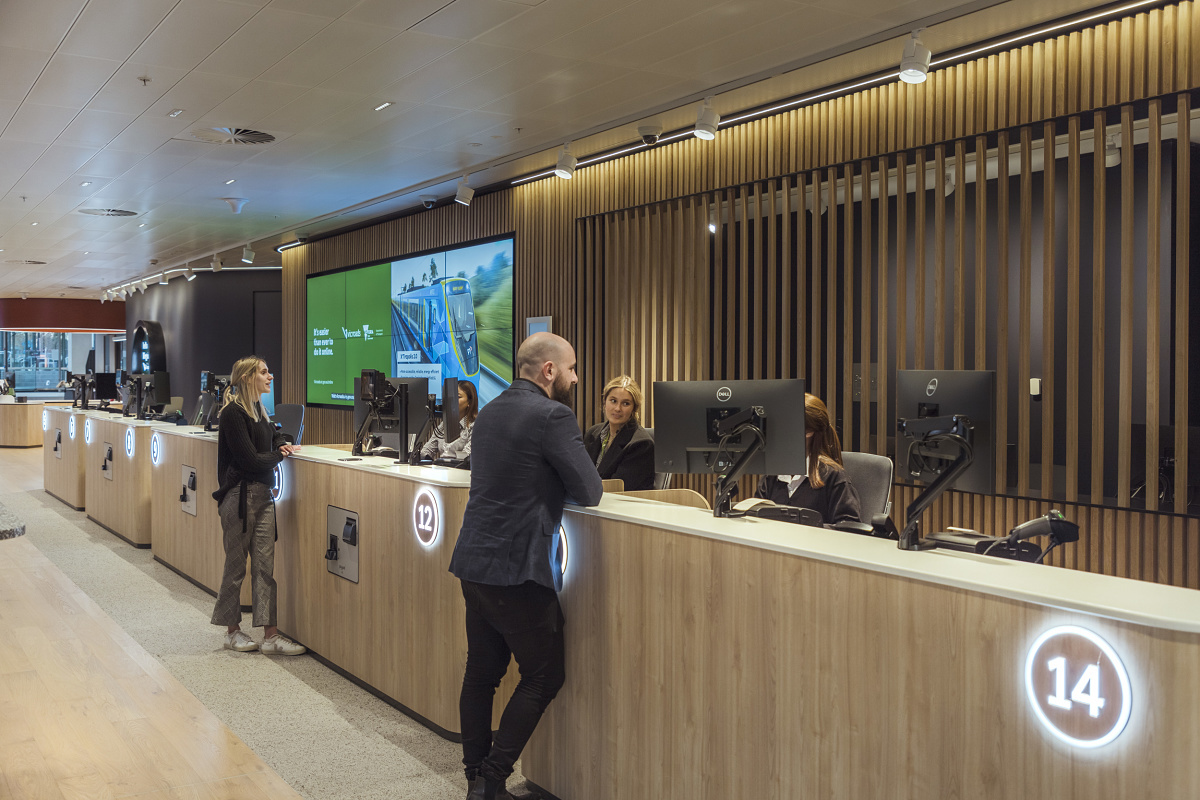 Victorian Government department retail, customer service and office development