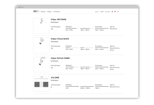 Wireless control of ERCO luminaires with Casambi Bluetooth