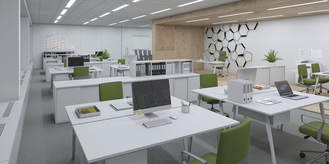 Work - Luz para entornos de oficina