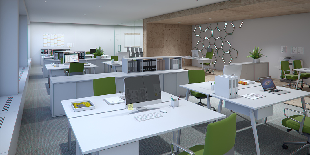 Work - Éclairage de lunivers des bureaux