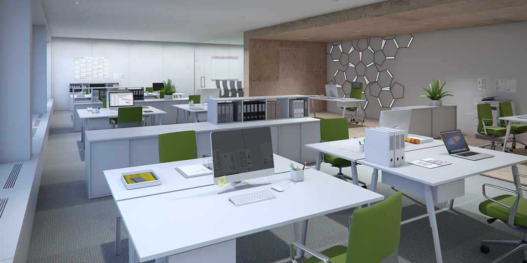 Work - Luz para entornos de oficina