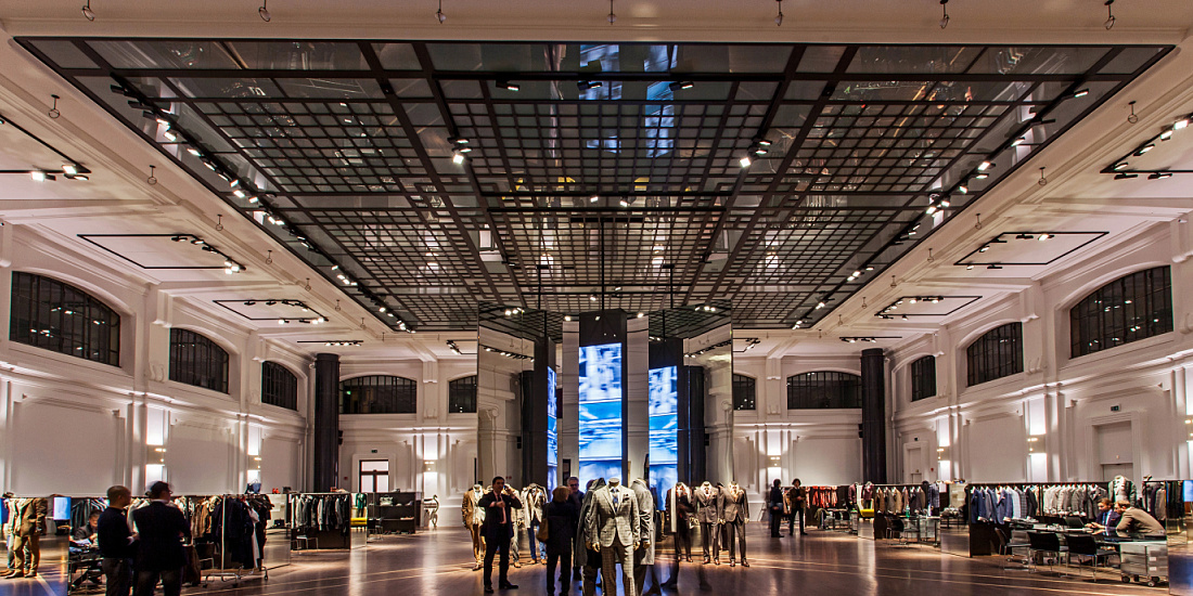 Kiton store, Milan