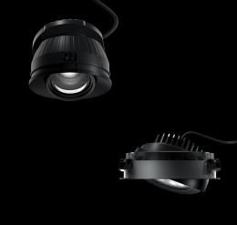 Recessed spotlights, recessed floodlights and recessed wallwashers