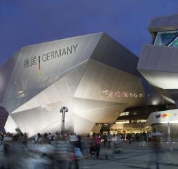 Expo Shanghai 2010: le pavillon allemand