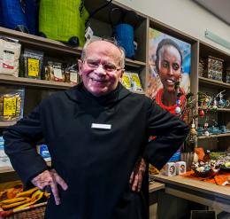 Kunst- en boekhandel van de abdij Münsterschwarzach