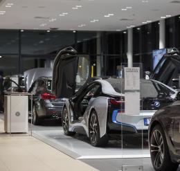 Sala de exposición de BMW, Karlstad