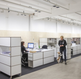 Lumière pour bureaux flexibles