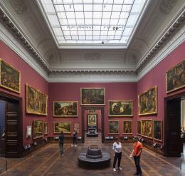 ERCO LED spotlights in the Old Masters Picture Gallery