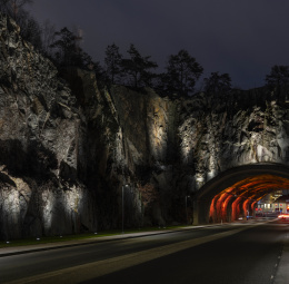 Puerta de la ciudad y túnel de granito, Karlshamn