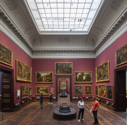 ERCO LED spotlights in the Old Masters Picture Gallery